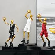 创意篮球人物摆件电视柜，客厅酒柜书柜装饰品，送男生礼物手办模型