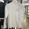 正品CK/Calvin Klein男士春秋青年大logo长袖T恤圆领棉简约打底衫