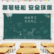 小黑板挂式家用写字板单双面磁性黑白板学校教学培训儿童粉笔可擦