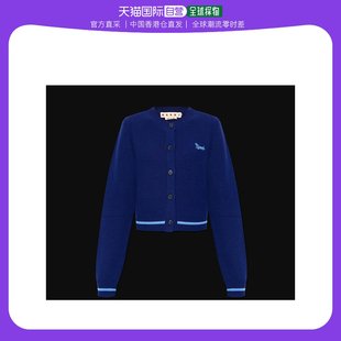 香港直邮MARNI 宝蓝色女士针织衫/毛衣 CDMD0302Q1-UFWH11-00B61