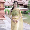 西双版纳旅拍影楼主题傣族，服装网红写真传统民族，女套装泰国服装
