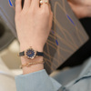 聚利时女表韩国镶钻小盘女士皮带，手表学生复古表时装表