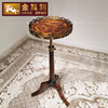 金其利家具欧式新古典沙发角几英式可升降台灯桌铜件镶嵌北京
