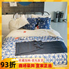 宜家科帕达单双人床架带床板，现代简约北欧卧室铁艺床经济国内
