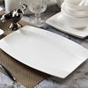 红牡丹纯白骨瓷餐具套装陶，瓷碗具碗碟盘子，整套家用碗筷套装乔迁瓷