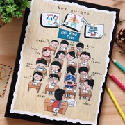 。同学录搞笑青春毕业纪念册小学生，韩版创意活页可爱小清新留言册