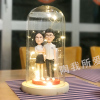软陶人偶定制f捏泥人真人公仔蜡像玩偶泥塑像照片diy生日结婚礼物