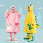 儿童雨衣女童男童女孩幼儿园专用恐龙小朋友小童宝宝雨鞋小孩雨披