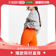 香港直邮潮奢monki女士，monkico-ord打底橙色短裤