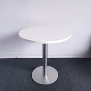 现代简约小型圆桌洽谈桌，小型会议桌休闲桌，家用办公单人桌接待桌子