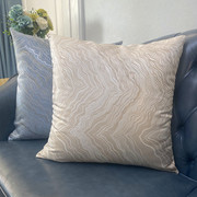 轻奢沙发抱枕套大靠垫，客厅大号欧式奢华高档65x65cm大尺寸靠枕罩