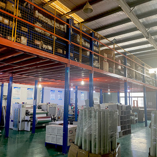 大型仓库货架工厂钢结构平台多层置物仓储货架子重型平台货架阁楼