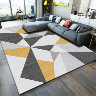 北欧地毯客厅沙发茶几，毯现代简约轻奢家用地毯卧室满铺大面积地垫