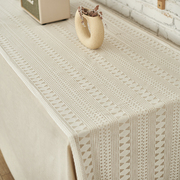 北欧茶几桌旗台布防尘简约客厅，电视柜小盖布，复古蕾丝桌布长方形
