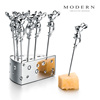 摩登MODERN北欧创意高档家用金属ins风轻奢可爱水果叉子装饰摆件