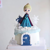 公主艾莎安娜索菲亚公主系列蛋糕摆件 女孩女童生日蛋糕装饰