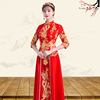 苏州新娘结婚旗袍凤凰刺绣礼服2024中国风传统嫁衣，大红上轿服
