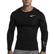 Nike耐克紧身衣男款长袖2024春季跑步训练速干T恤DD1991-010