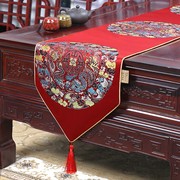 古典桌旗盖布织锦缎茶几，布艺中式美式欧式现代圆形餐桌布餐垫套装