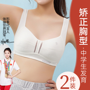 少女青春期内衣初中生高中生15岁中学生14发育期女孩运动背心文胸