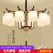 新中式吊灯客厅灯，2023仿古中国风中式餐厅，酒店包厢饭店包间灯