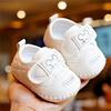 春秋婴幼儿0-1岁3-6-89个月男女宝宝防掉透气休闲软胶底学步单鞋