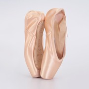 亚莉丝黛芭蕾舞蹈足尖，鞋皮头缎面练功鞋儿童舞蹈鞋女