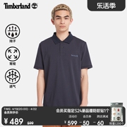 Timberland添柏岚男装短袖POLO夏季户外舒适透气排汗A2ND5