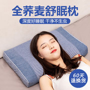 蜀国御全荞麦枕头护颈椎薰衣草，助睡眠学生成人专用枕舒适单人枕芯