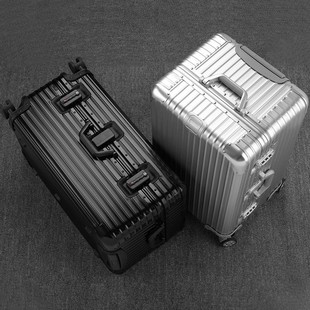 全铝镁合金拉杆箱大容量加厚款30寸托运行李箱32寸密码旅行箱网红
