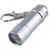 直供 铝合金3led迷你手电筒钥匙扣 电子LED防水户外小手电