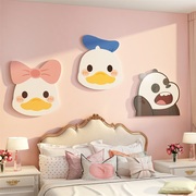 儿童房间布置墙面装饰改造用品ins女孩卧室公主床头背景贴纸壁画