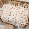 婴儿盖毯纯棉纱布豆豆毯宝宝，小毯子新生儿包巾，夏季薄款儿童空调被