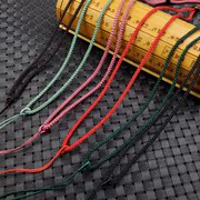 玉线绳波罗线挂件可调节吊坠绳翠玉和田玉项链绳可伸缩玉绳