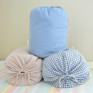 日式棉布被子收纳袋整理衣帽间防尘大容量衣物被褥打包袋神器家用