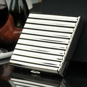 金银双色铜质双烟盒20支装超薄个性烟盒男士烟具礼物品