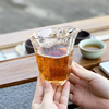 海棠冰晶玻璃公道杯耐热耐高温分茶器琉璃，茶道功夫茶具匀杯配件