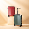 行李箱铝框时尚韩版拉杆箱大红色结婚箱24寸大容量旅行箱