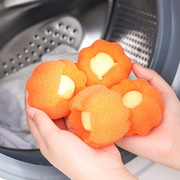 日本洗衣球魔力去污防缠绕洗衣机洗衣服神器防打结大号清洁洗护球