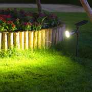 太阳能庭院灯花园别墅，户外景观led灯饰防水绿化装饰草坪照树射灯
