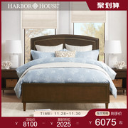 美式家具实木双人床，卧室主卧床a1.81.5m现代简约大床