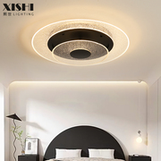 星空设计艺术吸顶灯现代简约客厅，卧室全光谱led智能导光圆形主灯