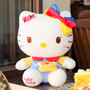 正版HelloKitty公仔抱枕凯蒂猫玩偶布娃娃猫咪毛绒玩具可爱礼物女