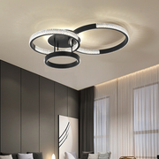 客厅吸顶灯圆形大气现代简约卧室房间LED超亮餐厅2023灯具