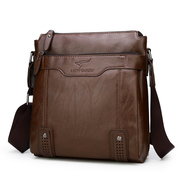 男包单肩包休闲潮斜挎包，商务公文包软皮大容量，多功能背包男士包包