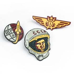 赛凡苏联太空计划 东方一号徽章 加加林徽章 宇宙飞行员证章