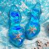 冰雪奇缘水晶鞋子儿童艾爱莎公主鞋高跟女童凉鞋洋气舞蹈鞋子