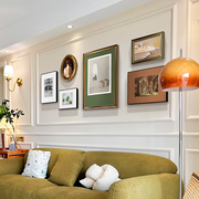 法式装饰画客厅沙发背景墙挂画现代美式壁画复古小众高级感组合