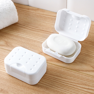 香皂盒带盖旅行便携式密封防水家用浴室卫生间创意锁扣皂托肥皂盒