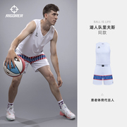 NBA湖人队里弗斯球衣同款准者篮球服套装团购比赛队定制球衣